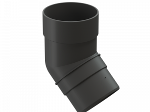120/85 Docke Premium Колено 45гр Графит