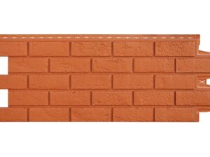 Фасадная панель Grand Line Состаренный кирпич Стандарт Терракотовая