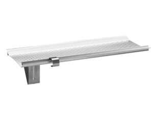 150/100 Aquasystem Сетка желоба в комплекте (Алюминий) L-2м