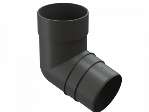 120/85 Docke Premium Колено 72гр Графит