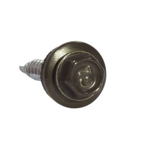 Саморезы 5,5х19 RAL 8019 серо-коричневый