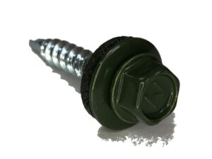 Саморезы 4,8х35 RAL 6007 бутылочно-зеленый