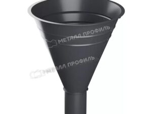 125/100 МП Престиж Воронка водосборная RAL7024 серый графит