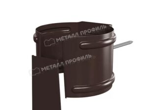 125/100 МП Престиж Держатель трубы (на кирпич) RAL8017 коричневый