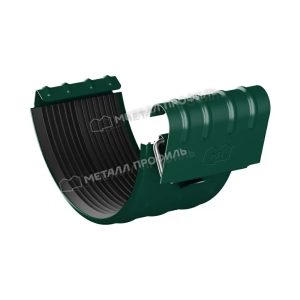125/100 МП Престиж Соединитель желоба RAL6005 зеленый