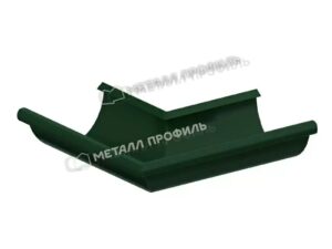 150/100 МП Престиж Угол желоба наружный 90гр RAL6005 зеленый