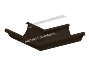 150/100 МП Престиж Угол желоба наружный 90гр RR32 темно-коричневый
