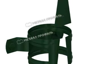 125/100 МП Престиж Держатель трубы (на дерево) RAL6005 зеленый