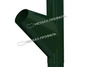 125/100 МП Престиж Тройник трубы RAL6005 зеленый