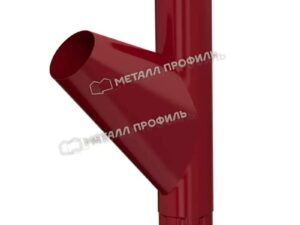125/100 МП Престиж Тройник трубы RAL3005 красное вино