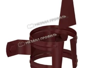125/100 МП Престиж Держатель трубы (на дерево) RAL8017 коричневый