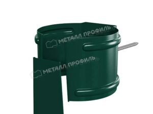125/100 МП Престиж Держатель трубы (на кирпич) RAL6005 зеленый