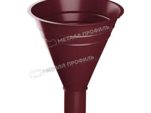 125/100 МП Престиж Воронка водосборная RAL3005 красное вино