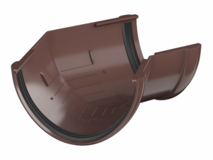 125/82 ТН Угол желоба 135гр RAL 8017 коричневый