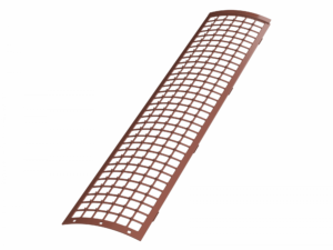125/82 ТН Решетка желоба защитная 0,6м RAL 8004 красный