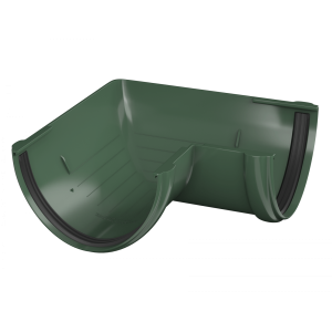 125/82 ТН Угол желоба 90гр RAL 6005 зеленый