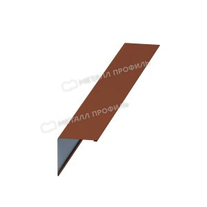 Металл Профиль Планка конька плоского простая 145х145х2000 (ПЭ-01-3009-0.45)