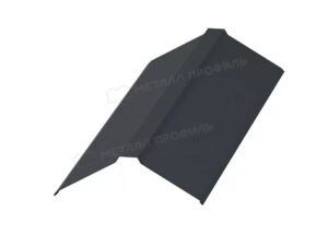 Металл Профиль Планка конька плоского 150х150х2000 NormanMP (ПЭ-01-7024-0.5)