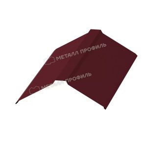 Металл Профиль Планка конька плоского 120х120х2000 NormanMP (ПЭ-01-3005-0.5)
