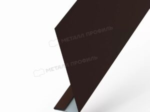 Металл Профиль Планка карнизного свеса 250х50х2000 NormanMP (ПЭ-01-8017-0.5)