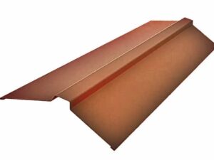 Металл Профиль Планка конька плоского 150х150х2000 (AGNETA-03-CopperCopper-0.5)