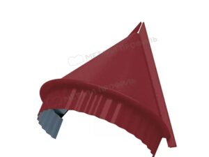 Металл Профиль Заглушка конька круглого конусная NormanMP (ПЭ-01-3011-0.5)