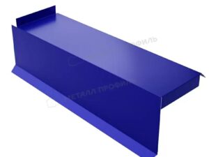 Металл Профиль Планка сегментная торцевая левая 350 мм NormanMP (ПЭ-01-5002-0.5)