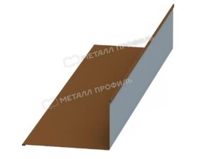 Металл Профиль Планка примыкания верхняя 250х147х2000 (PURMAN-20-Argillite-0.5)