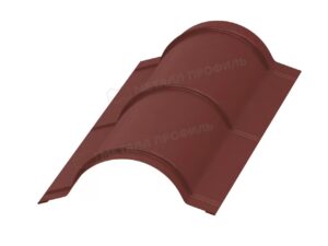 Металл Профиль Планка конька круглого R110х2000 (ПЭ-01-3009-0.45)