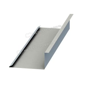 Металл Профиль Планка примыкания нижняя 250х122х2000 NormanMP (ПЭ-01-9002-0.5)