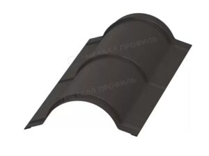 Металл Профиль Планка конька круглого R110х2000 (ПЭ-01-RR32-0.45)