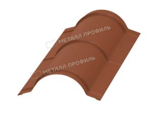Металл Профиль Планка конька круглого R110х2000 (PURETAN-20-RR750-0.5)