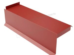 Металл Профиль Планка сегментная торцевая левая 400 мм (PURETAN-20-RR29-0.5)