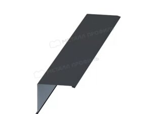 Металл Профиль Планка торцевая 95х120х2000 NormanMP (ПЭ-01-7024-0.5)