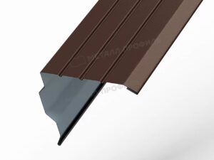 Металл Профиль Планка торцевая 90х115х2000 (PURETAN-20-8017-0.5)