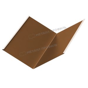 Металл Профиль Планка ендовы нижняя 298х298х2000 (PURMAN-20-Argillite-0.5)