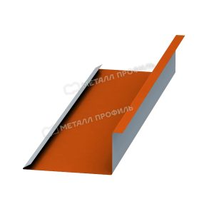 Металл Профиль Планка примыкания нижняя 250х122х2000 (ПЭ-01-2004-0.45)