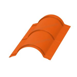 Металл Профиль Планка конька круглого R110х2000 (ПЭ-01-2004-0.45)