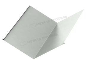 Металл Профиль Планка ендовы нижняя 298х298х2000 NormanMP (ПЭ-01-9003-0.5)
