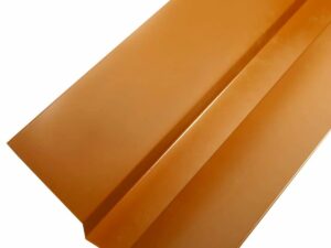Металл Профиль Планка ендовы верхняя 76х76х2000 (AGNETA-03-CopperCopper-0.5)