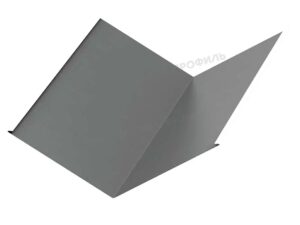 Металл Профиль Планка ендовы нижняя 298х298х2000 NormanMP (ПЭ-01-9006-0.5)
