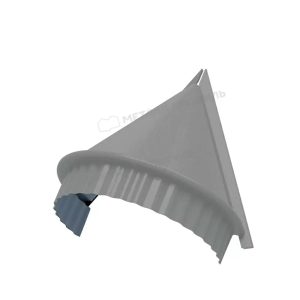 Металл Профиль Заглушка конька круглого конусная NormanMP (ПЭ-01-7004-0.5)