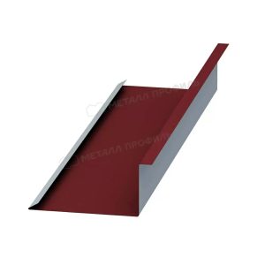 Металл Профиль Планка примыкания нижняя 250х122х2000 NormanMP (ПЭ-01-3020-0.5)