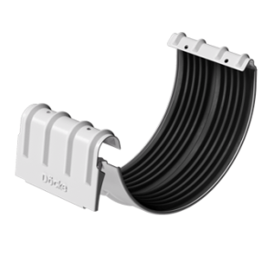Döcke STAL PREMIUM Соединитель желобов D125 (Пломбир 9010)