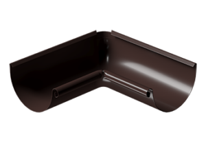 Döcke STAL PREMIUM Угол внутренний 90⁰ D125 (Шоколад 8019)
