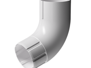 Döcke STAL PREMIUM Колено 72⁰ D90 (Пломбир 9010)