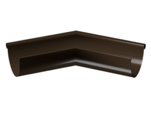 Döcke STAL PREMIUM Угол внешний 135⁰ D125 (Каштан 8017)