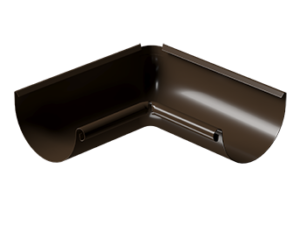 Döcke STAL PREMIUM Угол внутренний 90⁰ D125 (Каштан 8017)