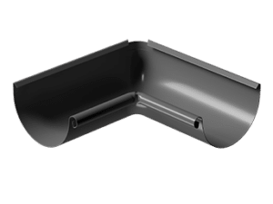 Döcke STAL PREMIUM Угол внутренний 90⁰ D125 (Графит 7024)