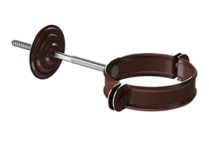 Döcke STAL PREMIUM Хомут трубы D90 (Шоколад 8019)